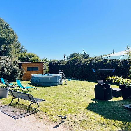 فيلا Location T3 Jardin Avec Piscine Mèze المظهر الخارجي الصورة